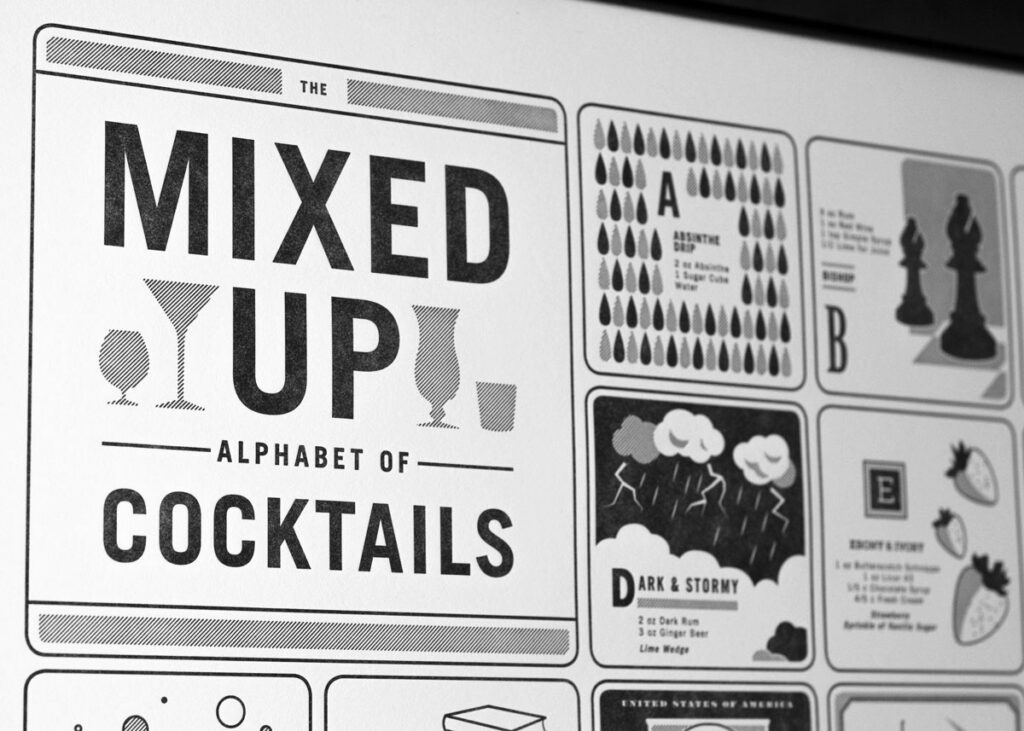 The Mixed Up Alphabet of Cocktails